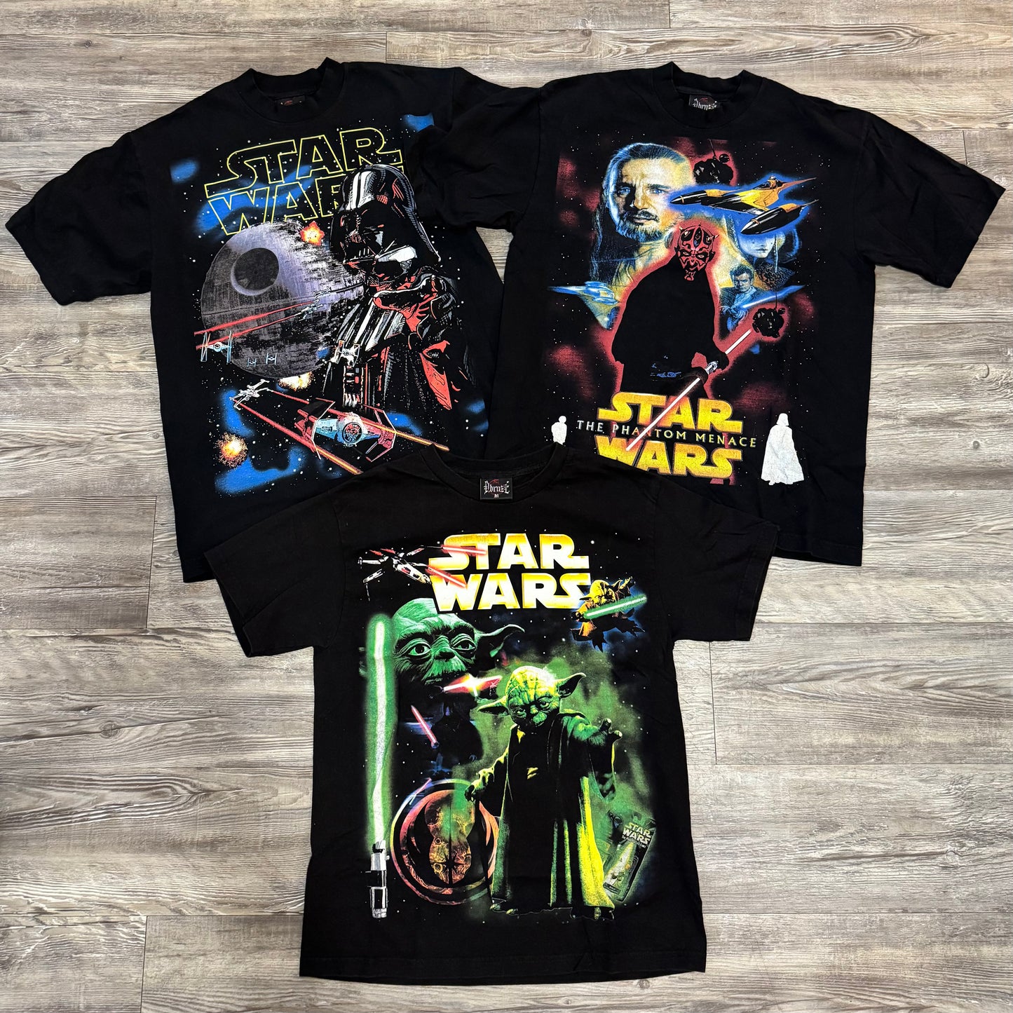 MODERN STAR WARS RAP TEES *DBRUZE* SET OF 3