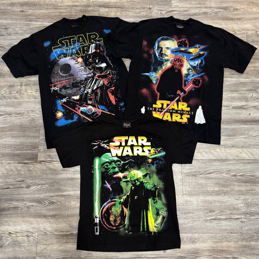 MODERN STAR WARS RAP TEES *DBRUZE* SET OF 3